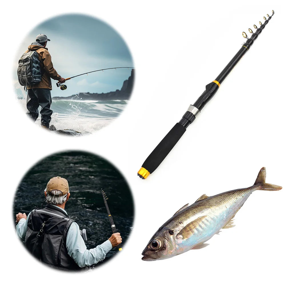 Telescopic Travel Fishing Pole
