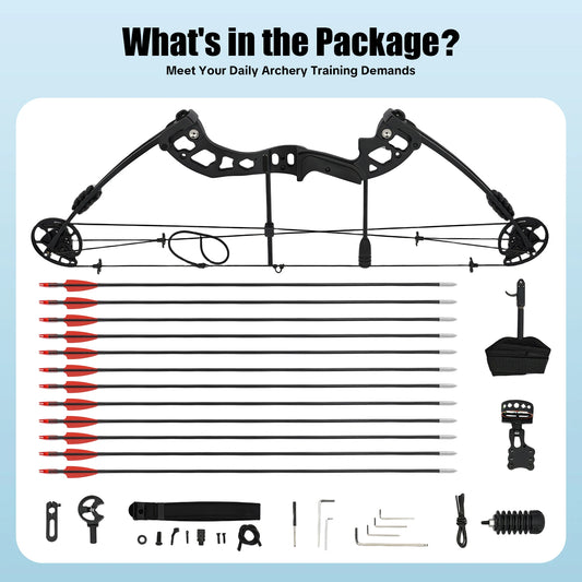 Compound Bow For Adults, Right Hand, Hunting Kit