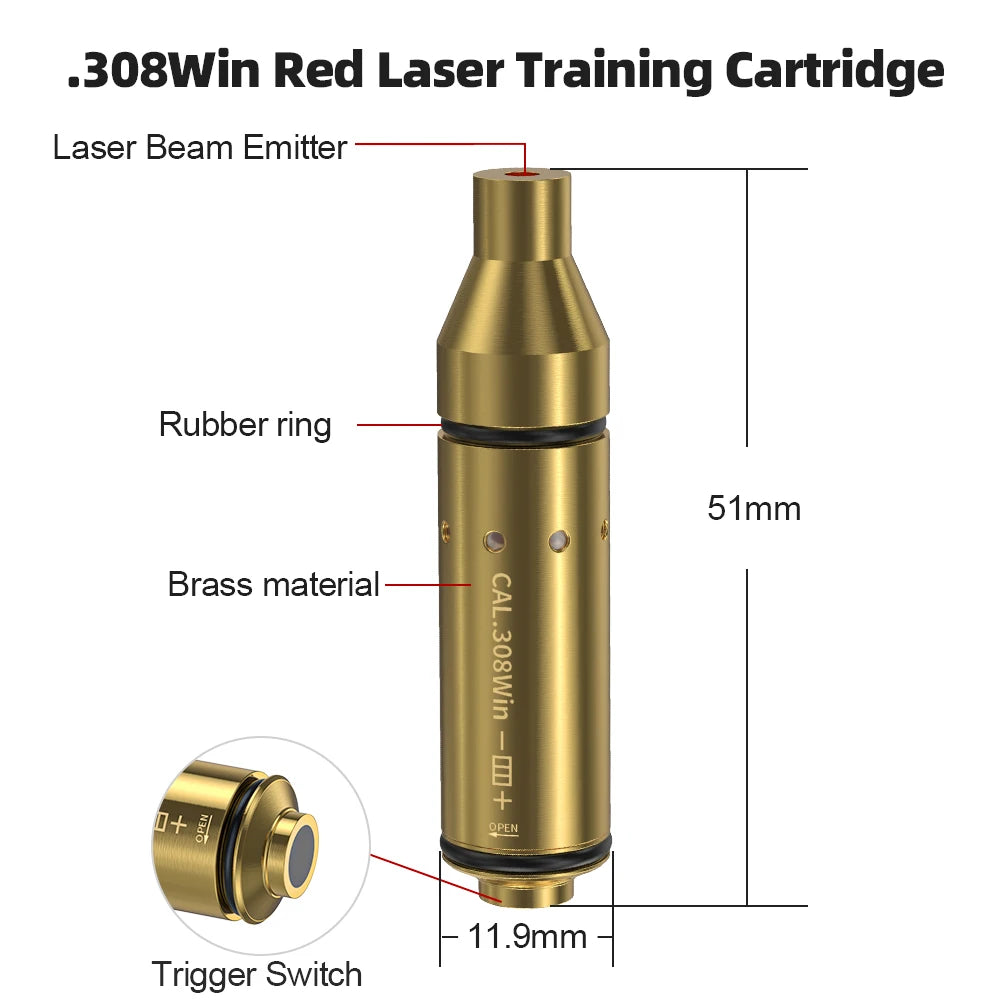 308WIN red dot laser training equipment