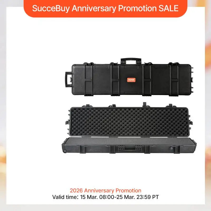 Rifle Hard Case Portable Long Gun Storage