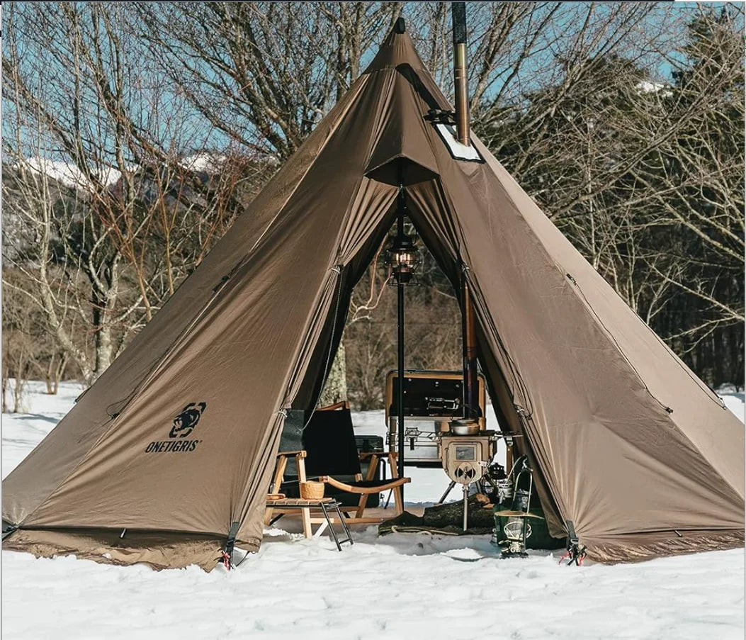 4 Season, 4-6 Person Tipi Tent