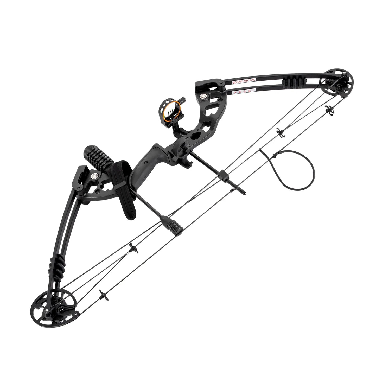 Right Handed Compound Bow Kit Adults and Teens with 12 Arrows 30-60lbs Adjustable