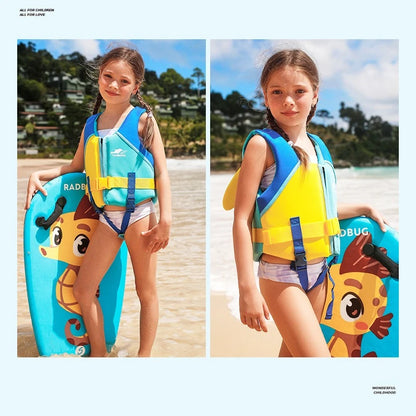 Children's Professional Life Jacket for Swimming and Drifting