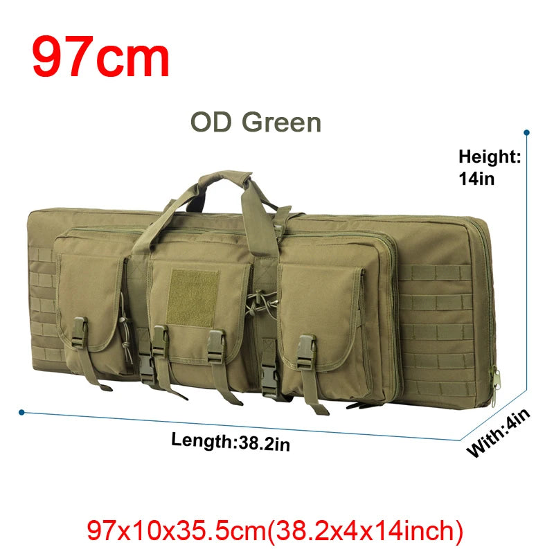 32 38 42 48inch Tactical Double Rifle Case