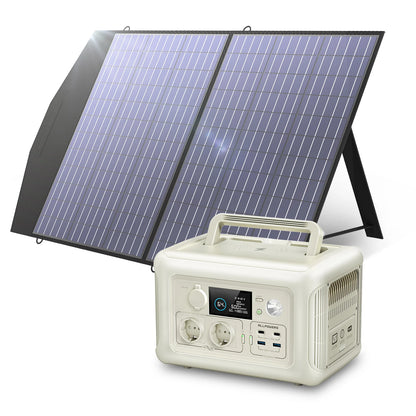 ALLPOWERS R600 Portable Power Station with Portable SolarPanel