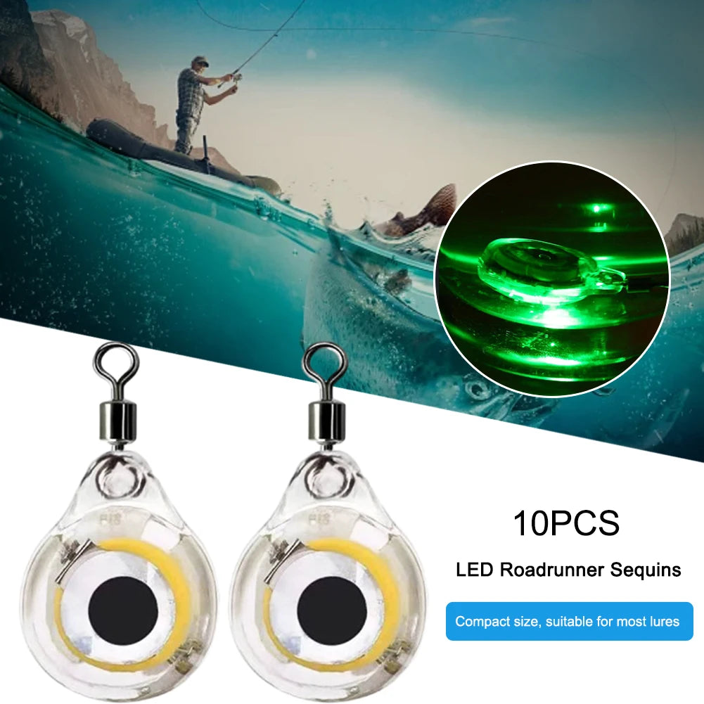 10-100Pcs Mini Fishing Lure Light