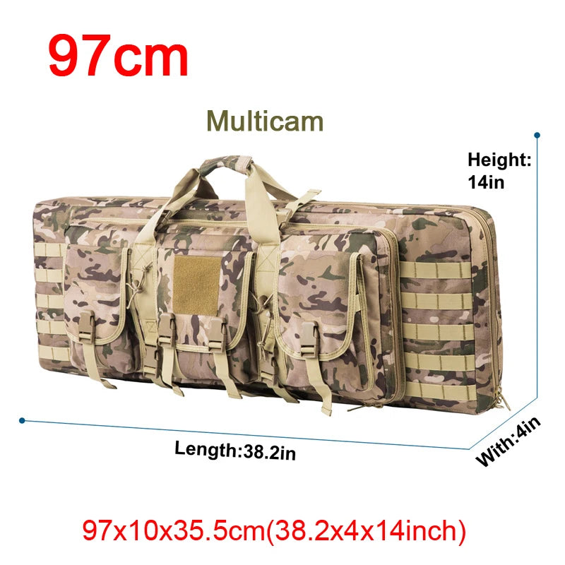 32 38 42 48inch Tactical Double Rifle Case