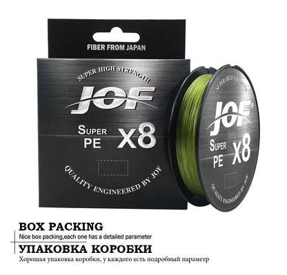 Braid Fishing Line Super Strong 8 Strands Multifilament PE Line 100-300M