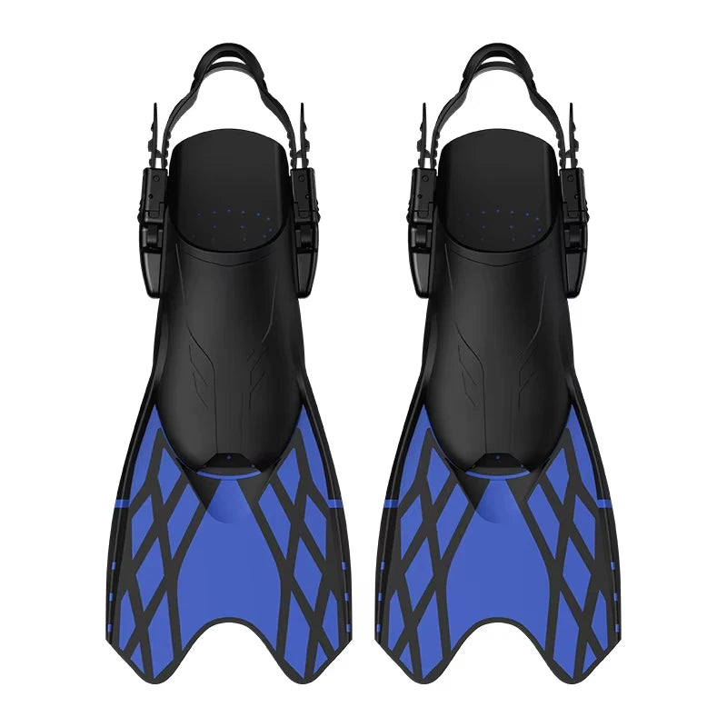 Snorkel / Swimming Flippers Open Heel Travel Size Adult Men/ Women