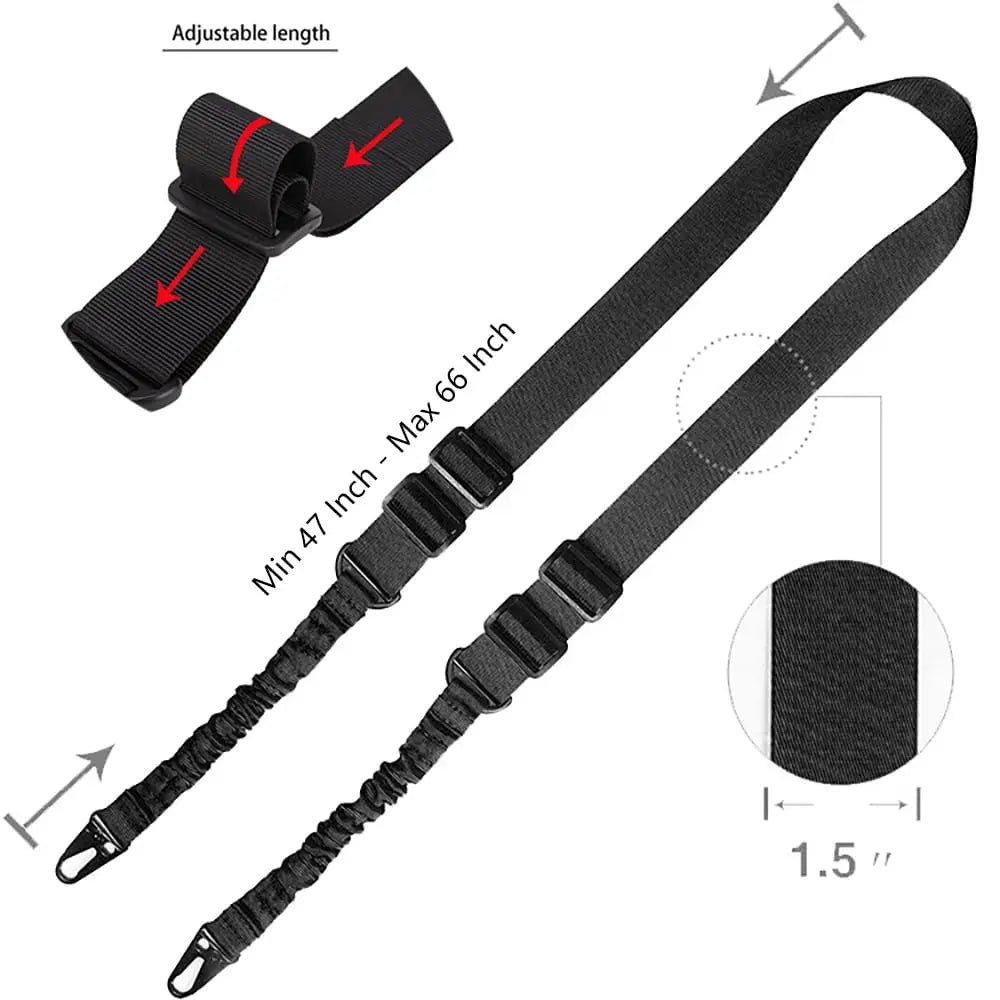 Tactical Two Point Sling Sling Swivel Mounts Quick Release and Mounting Base