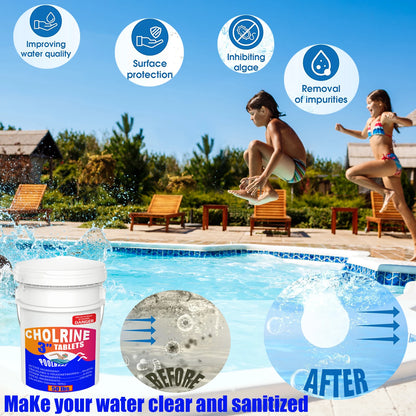3 inch 50 Pounds Chlorine Tablets