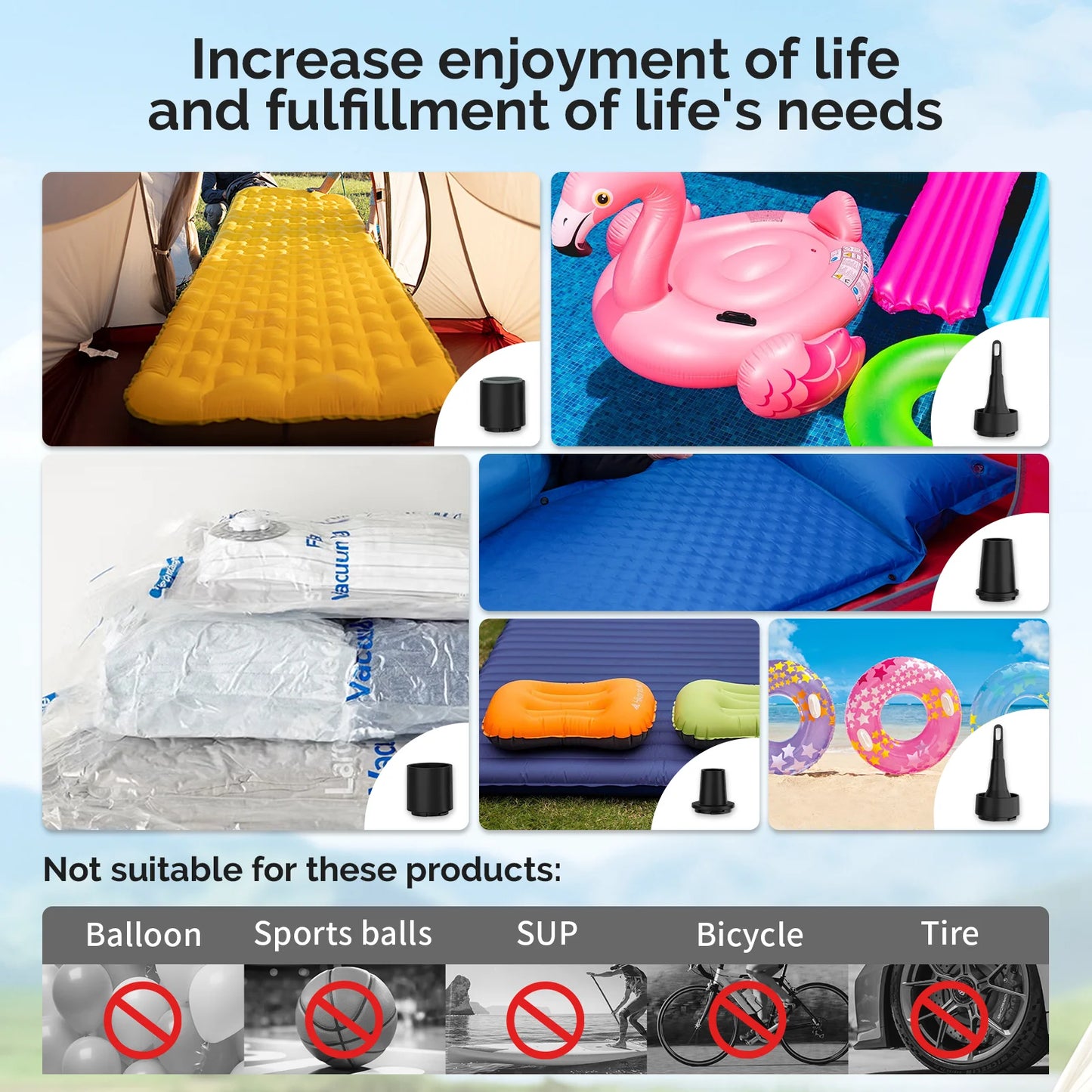 AIR 3SE Electric Air Pump 2600mAh