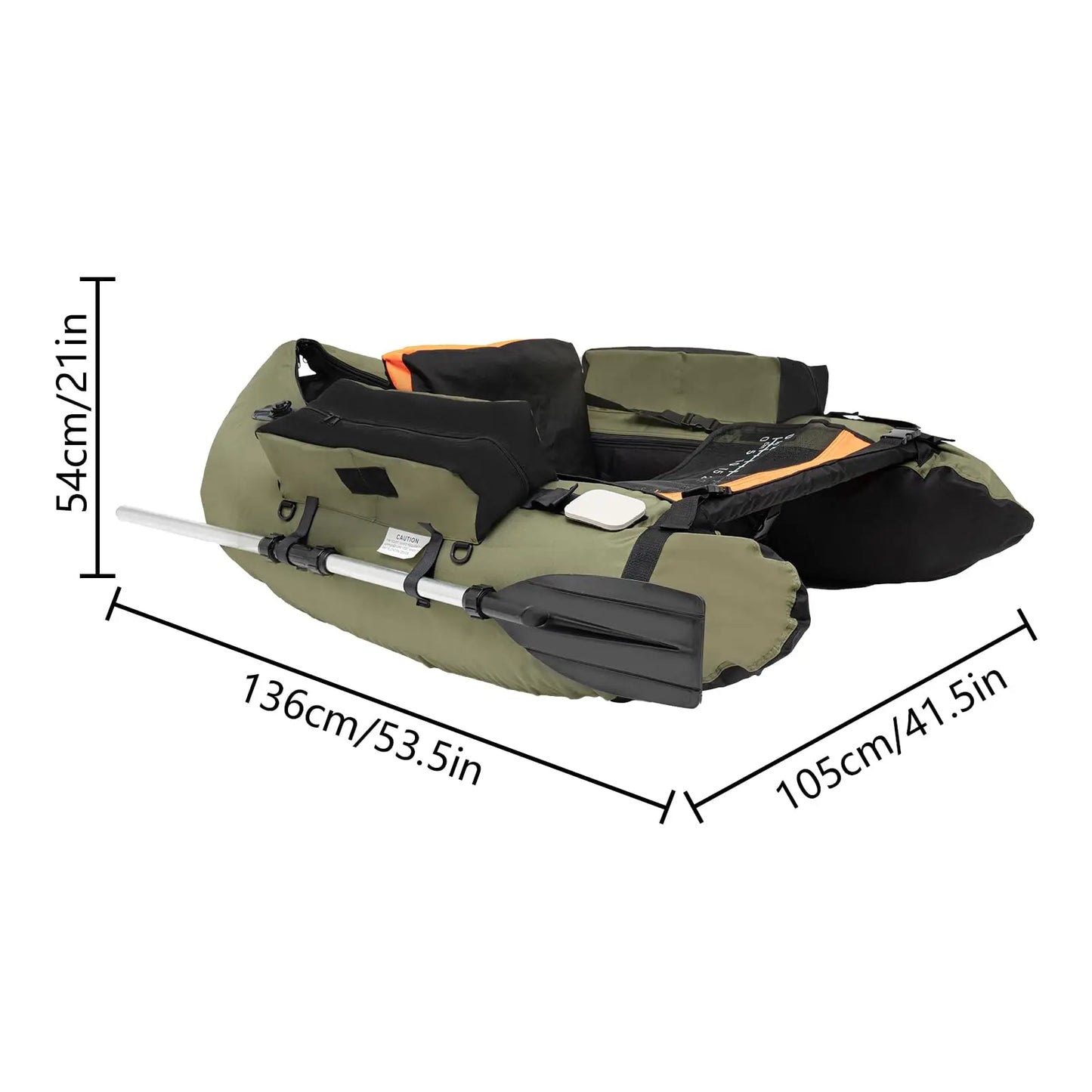 286 Lbs Load Capacity Inflatable Boats
