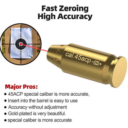 45ACP Red Laser Calibration Tool