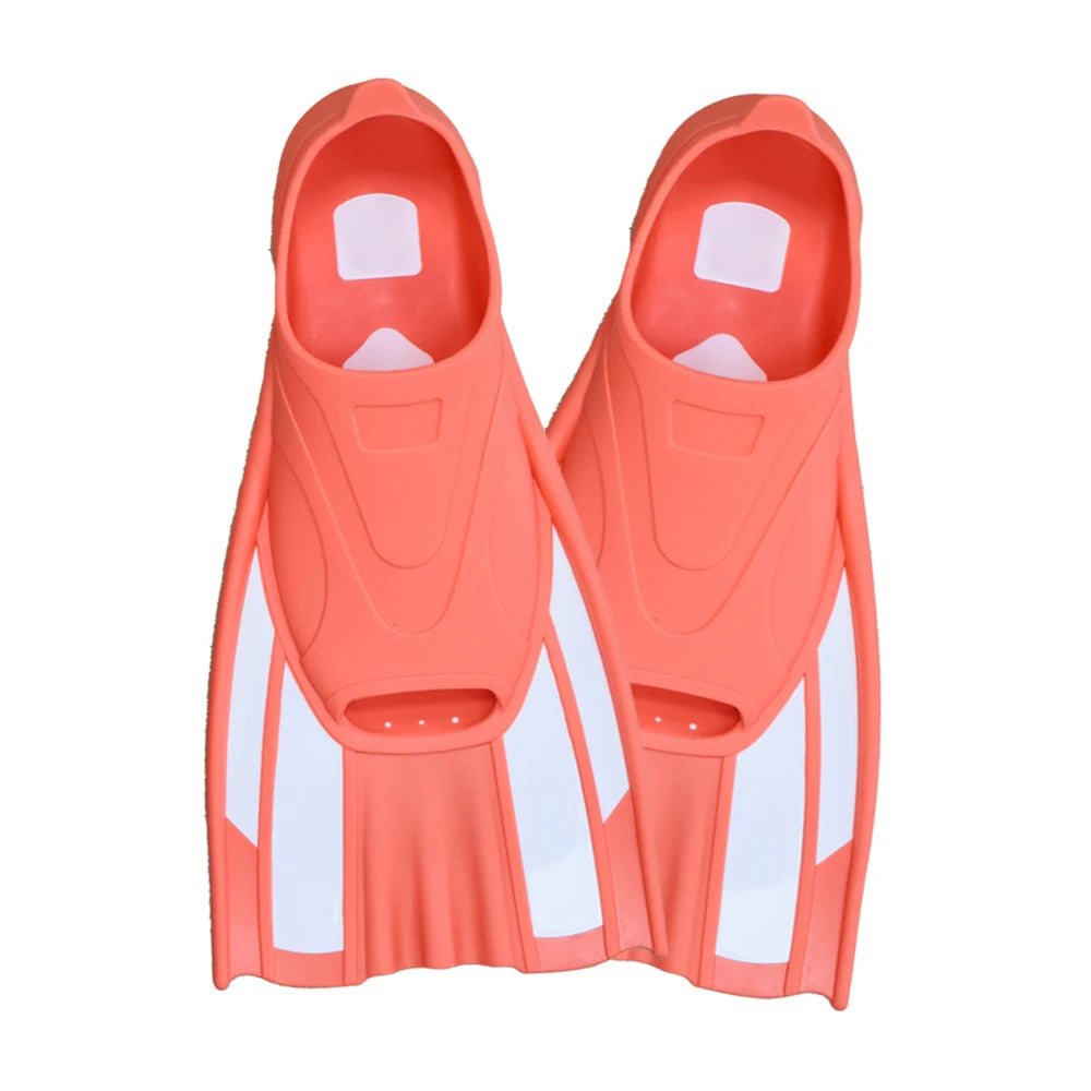 Silicone Buckles Snorkeling Diving Flippers