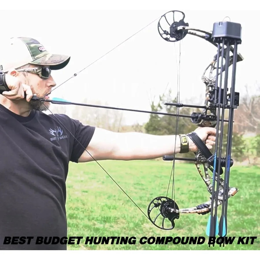 Dragon X8 RTH Compound Bow 18 -31 Draw Length 0-70lbs Draw Weight