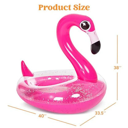 Inflatable Flamingo Pool Floats for Adults Summer Beach Lake
