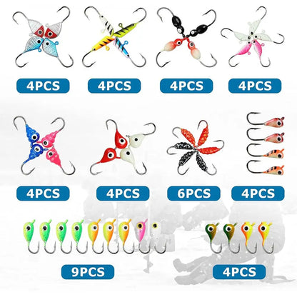 Winter Ice Fishing Lure Kit