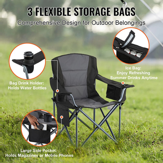 SucceBuy Camping Folding Chair for Adults