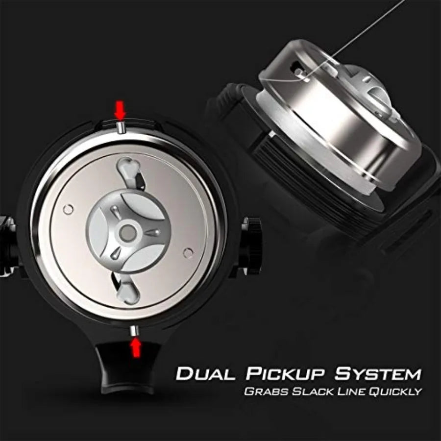 Spincast Fishing Reel with KastKing Royale Advantage Casting Fishing Rods 7'3