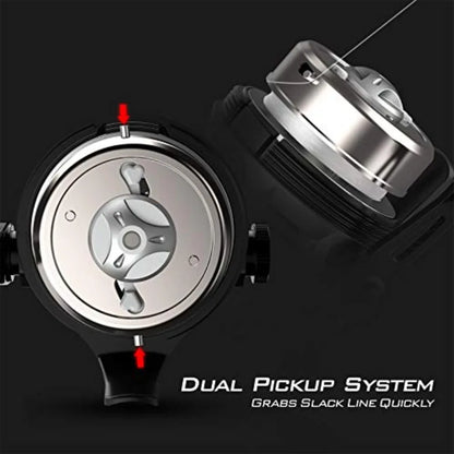 Spincast Fishing Reel with KastKing Royale Advantage Casting Fishing Rods 7'3
