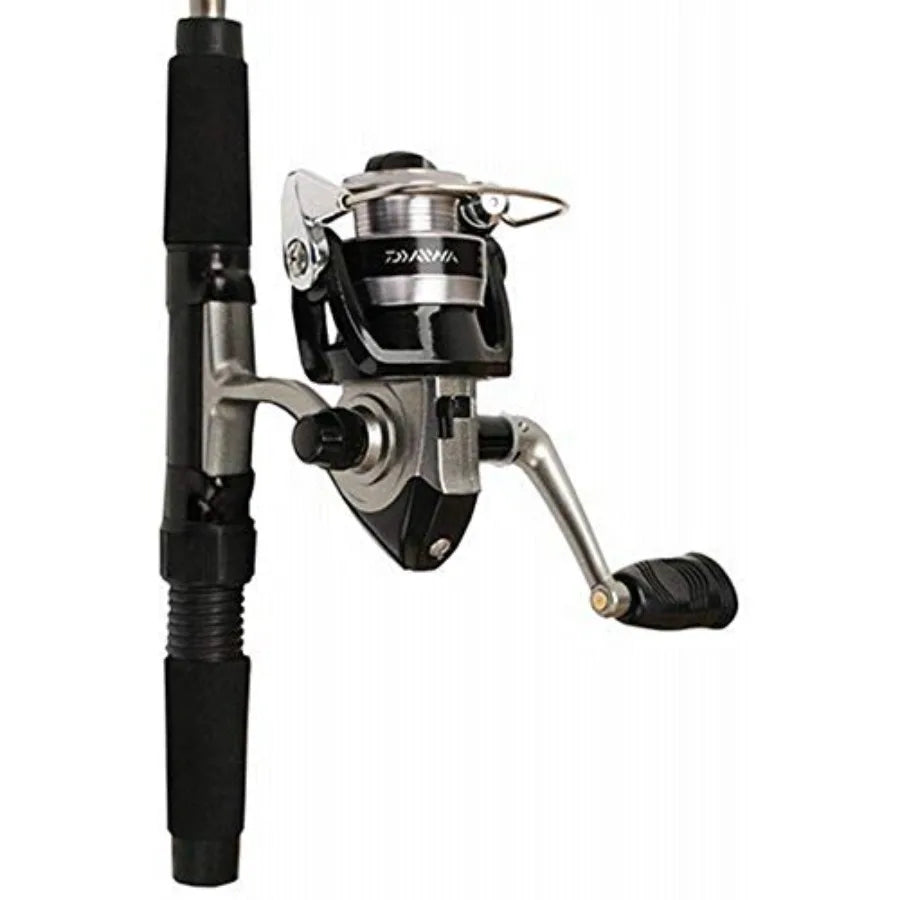 Spinning Reel and Rod Combo for Freshwater Fishing in Hard Carry Case