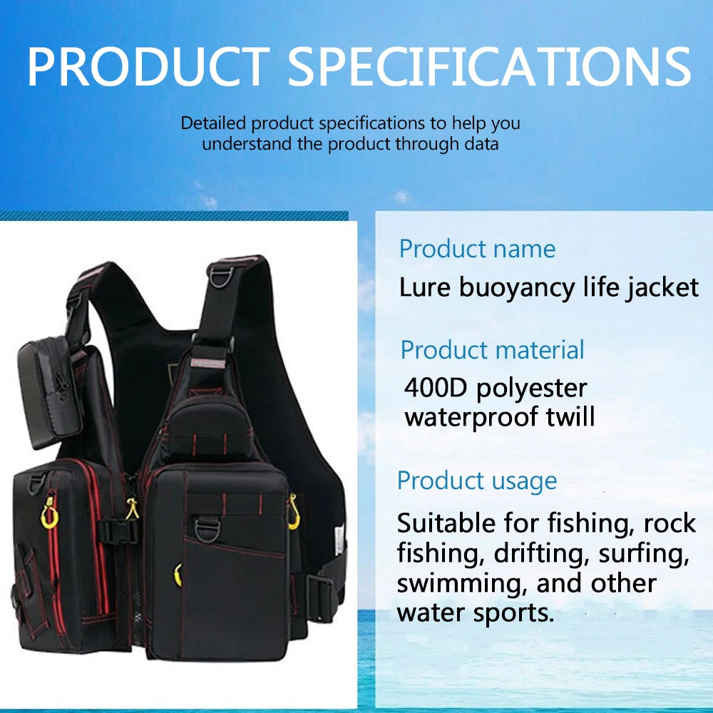 Multi-Functional Life Jacket Vest