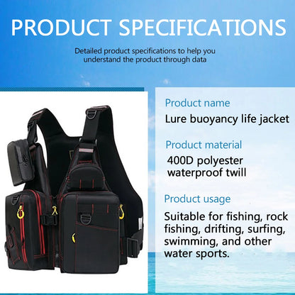 Multi-Functional Life Jacket Vest