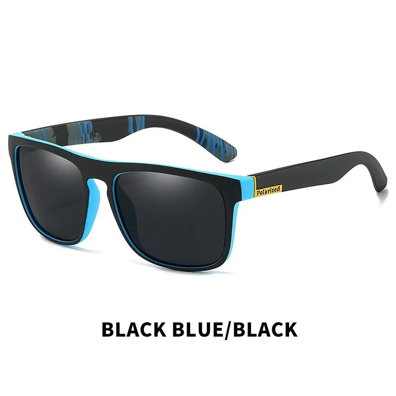 Black Polarized Square Sunglasses Men Women Fashion Classic