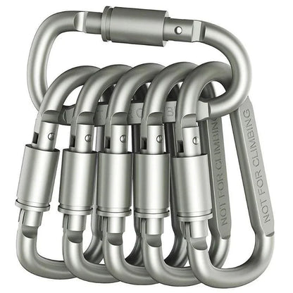 4-6PCS Carabiner Set For Key Camping Survival