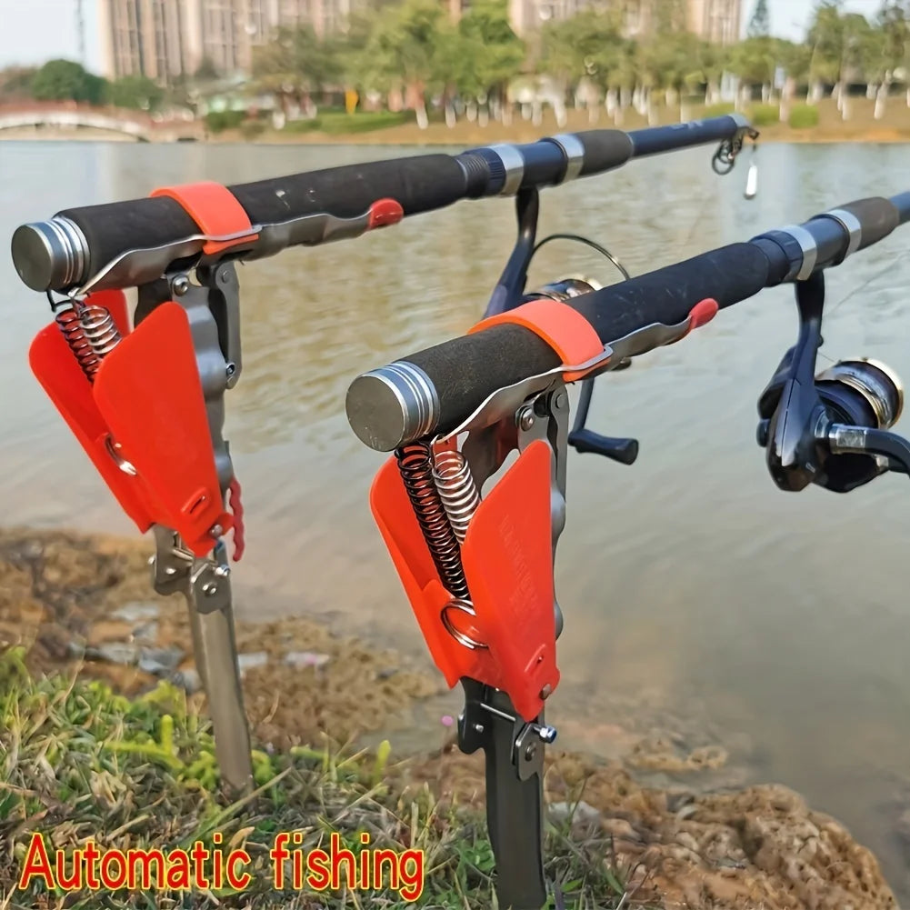 Spring Rod Rack Automatic Spring Fishing Rod Holder 1 Pack – Camp Fire Comforts