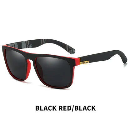 Black Polarized Square Sunglasses Men Women Fashion Classic