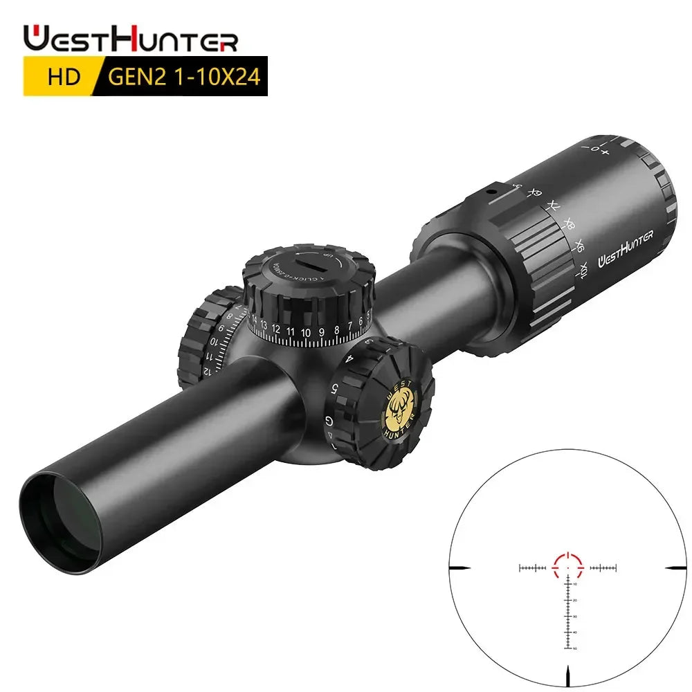 HD GEN2 1-10X24 IR Compact Reticle Hunting Riflescope