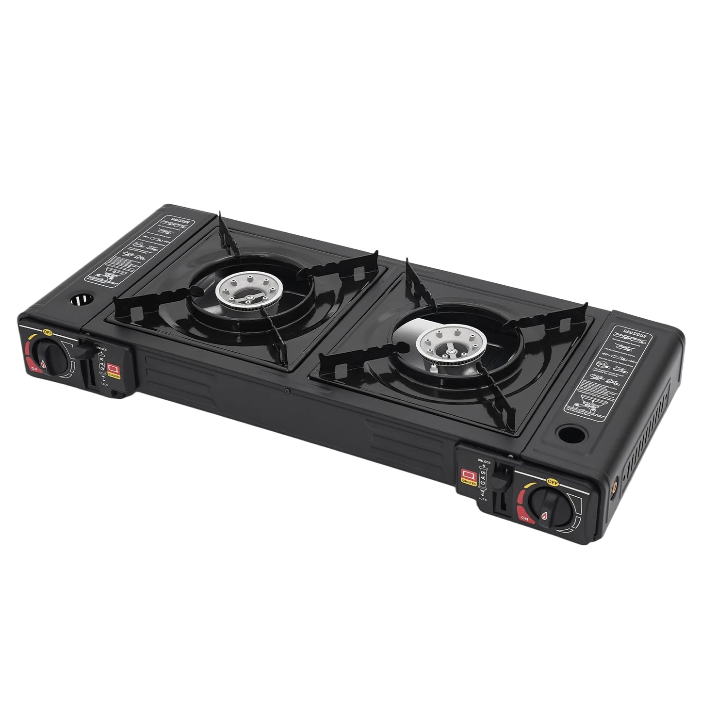 2 Burners Portable Butane Camping Stove
