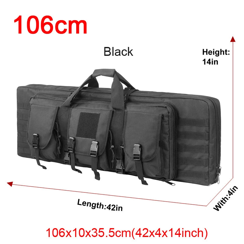 32 38 42 48inch Tactical Double Rifle Case