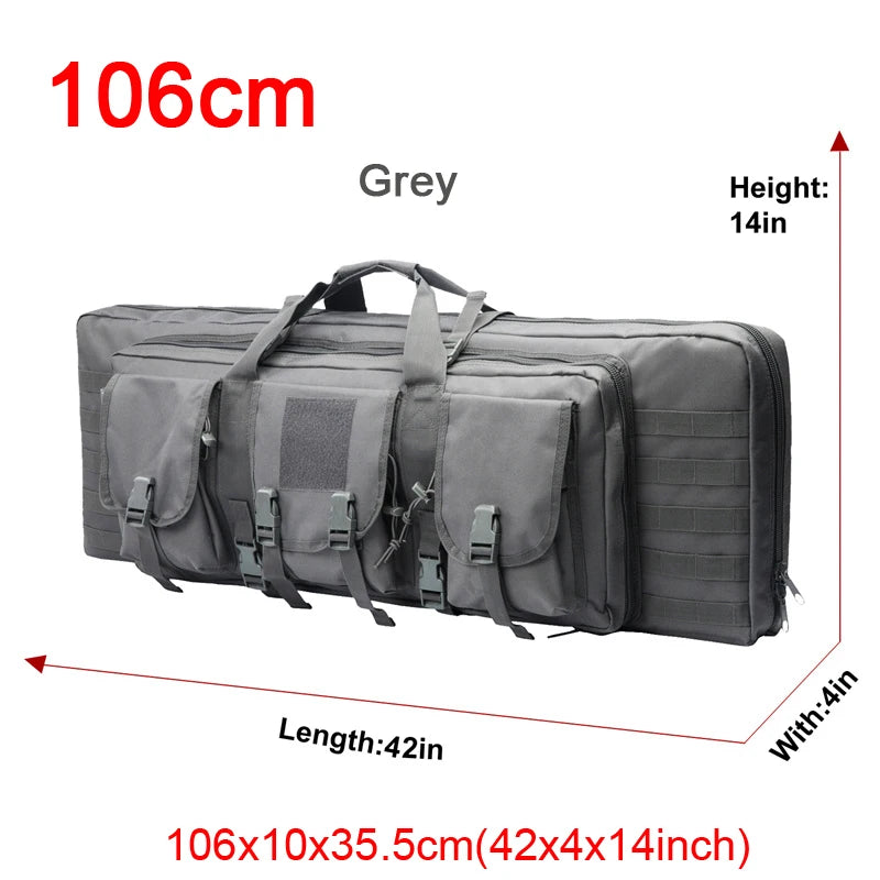 32 38 42 48inch Tactical Double Rifle Case