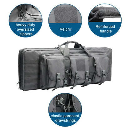 32 38 42 48inch Tactical Double Rifle Case