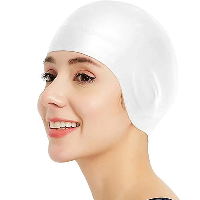High Elasticity, Ears Protection, Large Silicone Diving Cap for Enhanced Comfort and Durability