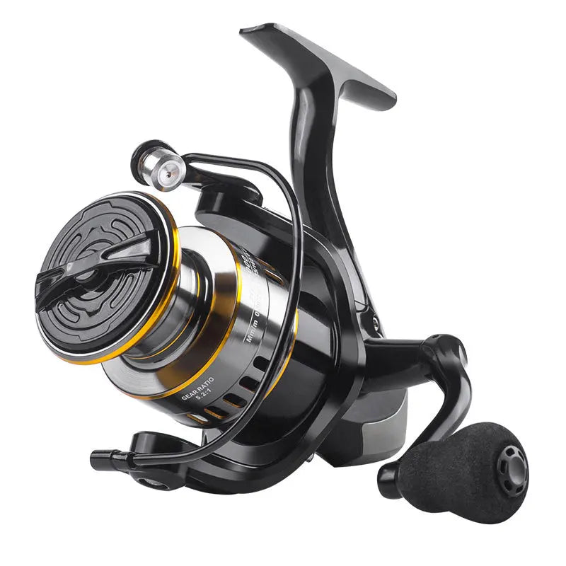 1 Piece Two-Hand Rotating Fishing Reel, 5.2:1 Gear Ratio
