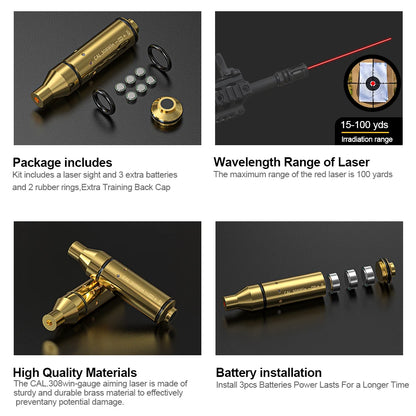 308WIN red dot laser training equipment