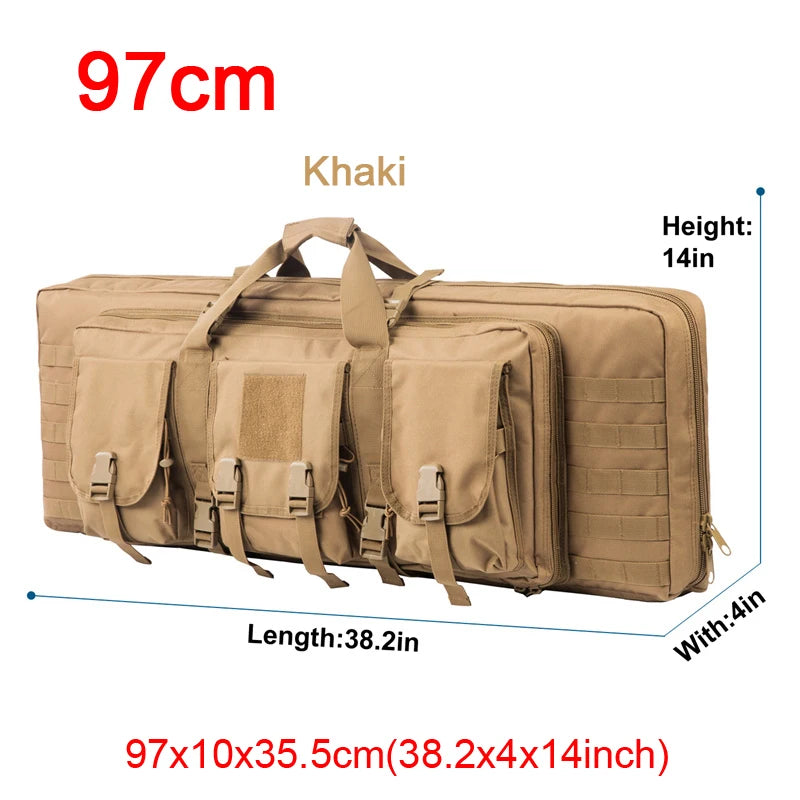 32 38 42 48inch Tactical Double Rifle Case