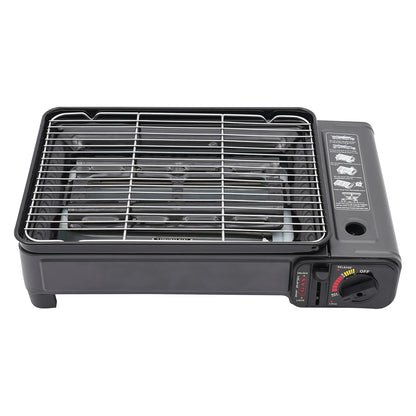 Portable Camping Grill Gas Stove BBQ Grills with Storage Box