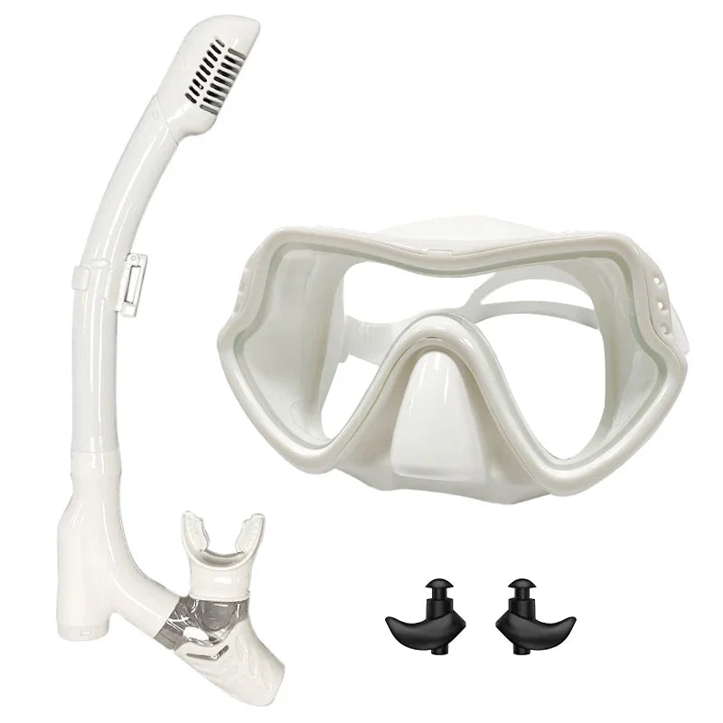 Professional Snorkel Diving Mask and Easy Breath Tube Set