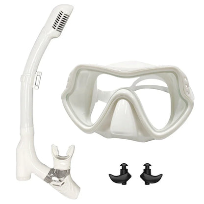 Professional Snorkel Diving Mask and Easy Breath Tube Set