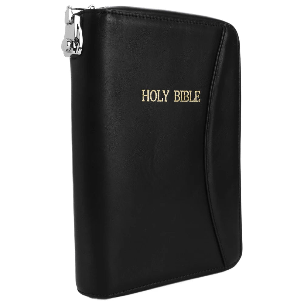 Holy Bible Pistol Case for Small Handguns Storage (Black)