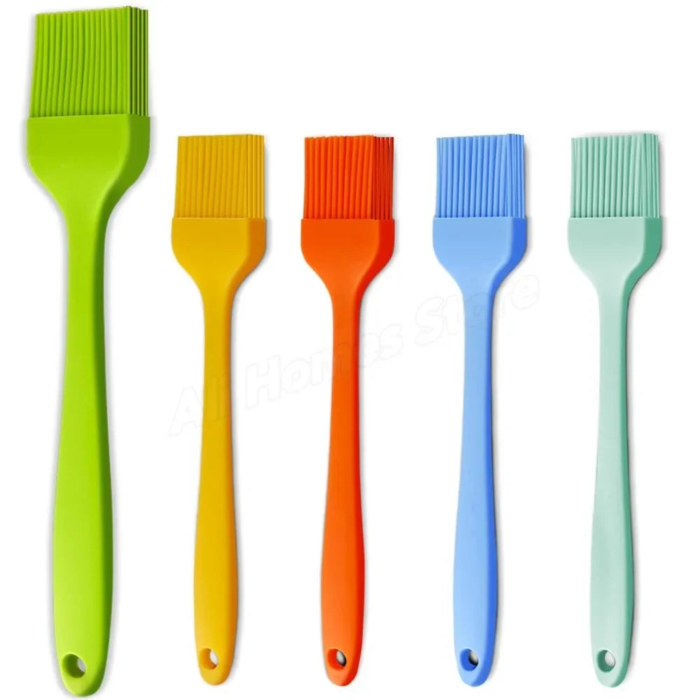 2/1pcs Silicone Kitchen Brush Basting Pastry Brush Cooking