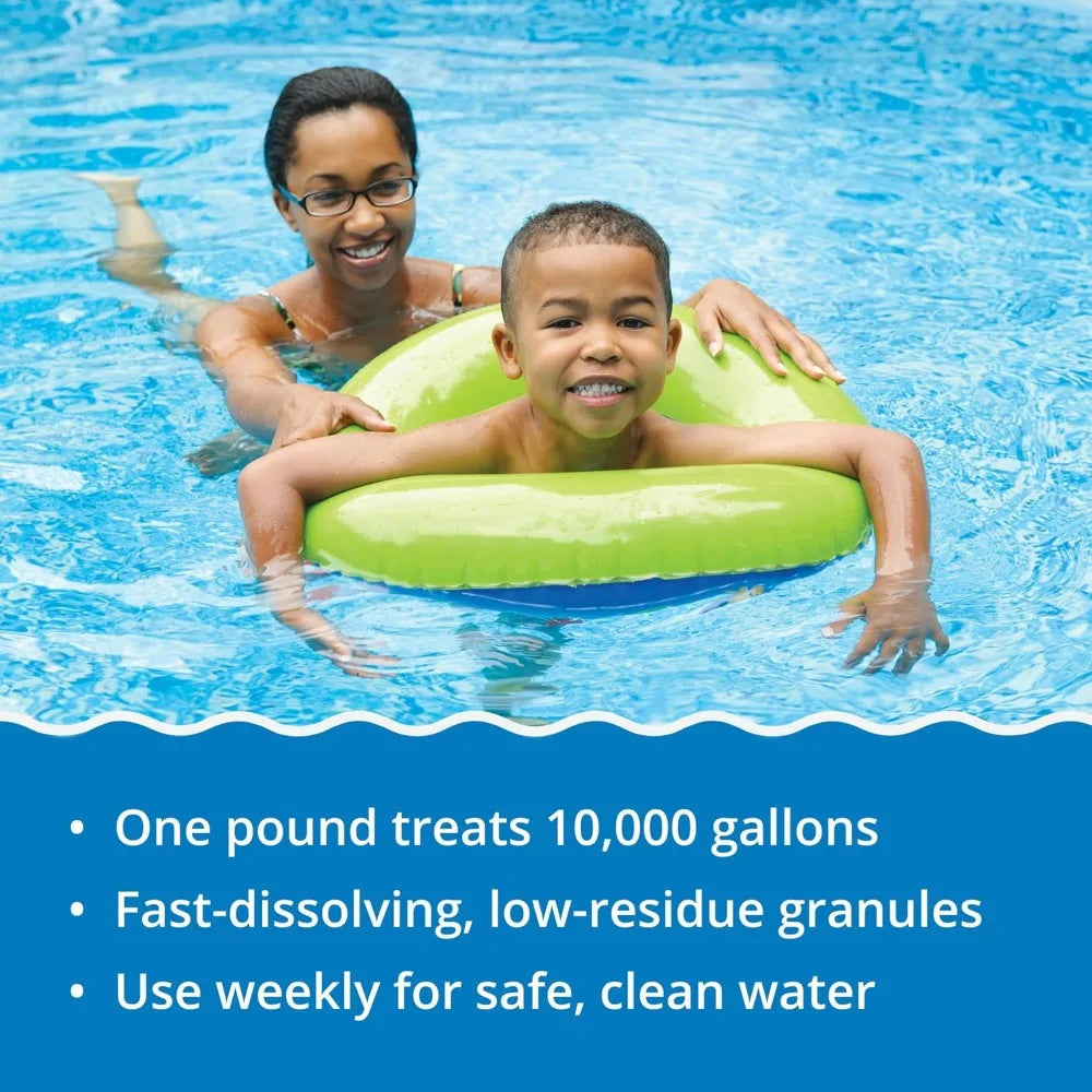 Swim Pool Shock 68% Cal-Hypo Granular Sanitizer