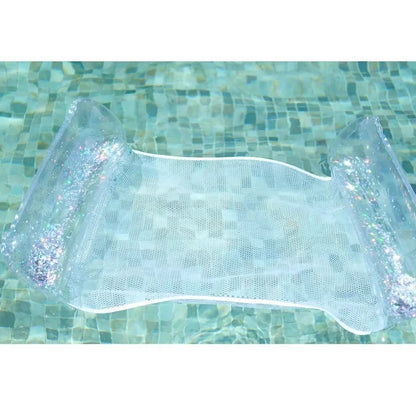 1/2pcs Water Hammock Recliner Inflatable Floating Swimming Mattress Sea Swimming Ring Pool Party Toy Lounge Bed For Swimming