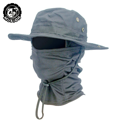 Camouflage Wide Brimmed Boonie Cap