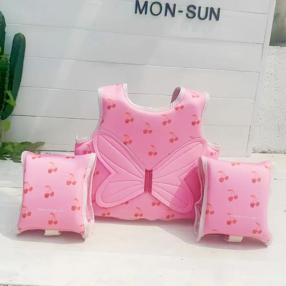 Striped Children's Buoyancy Vest Floats